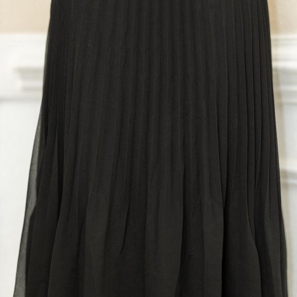 Chiffon Twirl Pleated Midi Skirt - NWOT - Picture 11 of 13